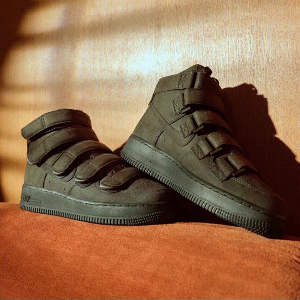 NEW! NIKE X BILLIE EILISH AIR FORCE 1 HIGH '07 SEQUOIA, Men’s 6, Women’s 7.5 NIB